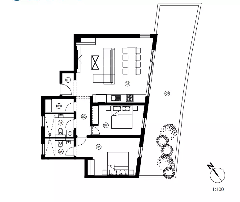 2-bedroom Apartment In Jezera, Croatia (8.734 M²)