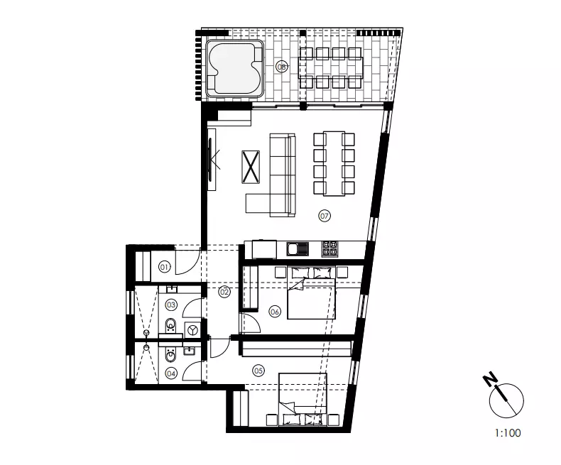 2-bedroom Apartment In Jezera, Croatia (9.063 M²)