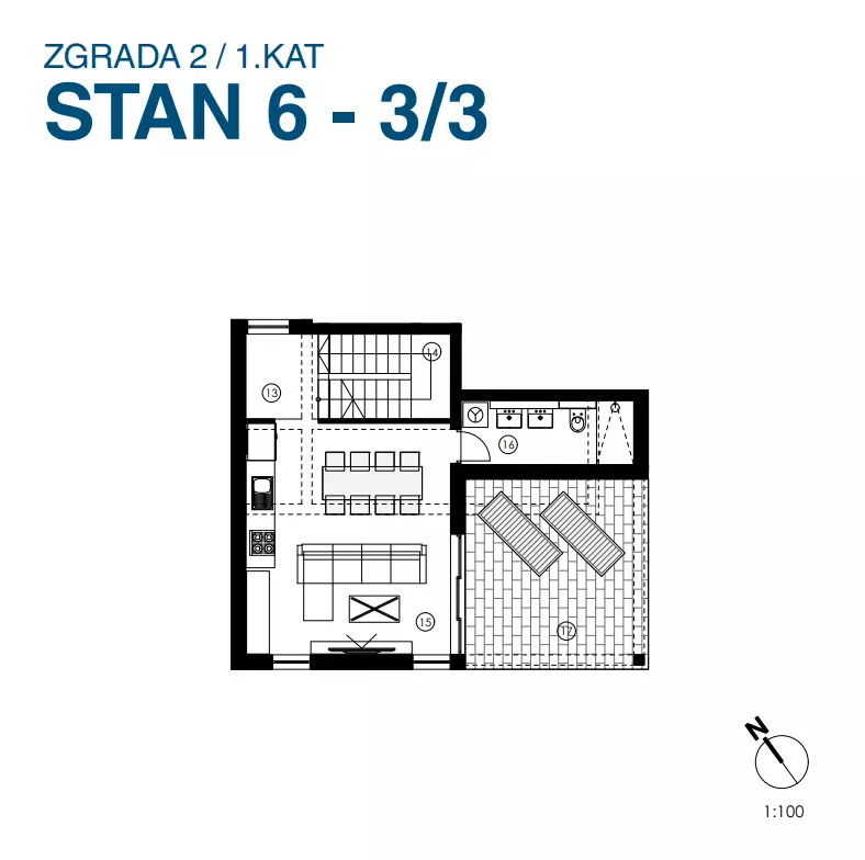 3-bedroom Apartment In Jezera, Croatia (15.815 M²)