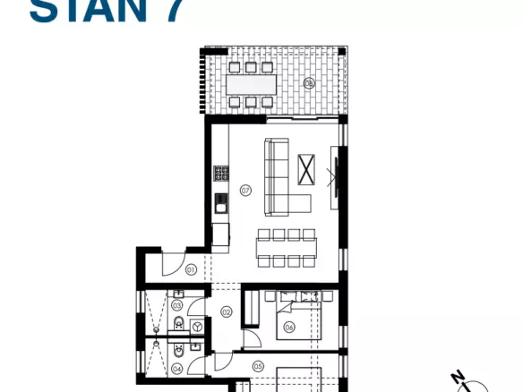 2-bedroom Apartment In Jezera, Croatia (79 M²)