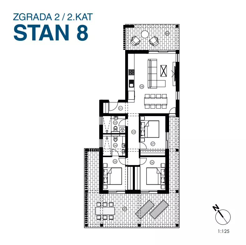 3-bedroom Apartment In Jezera, Croatia (10.941 M²)