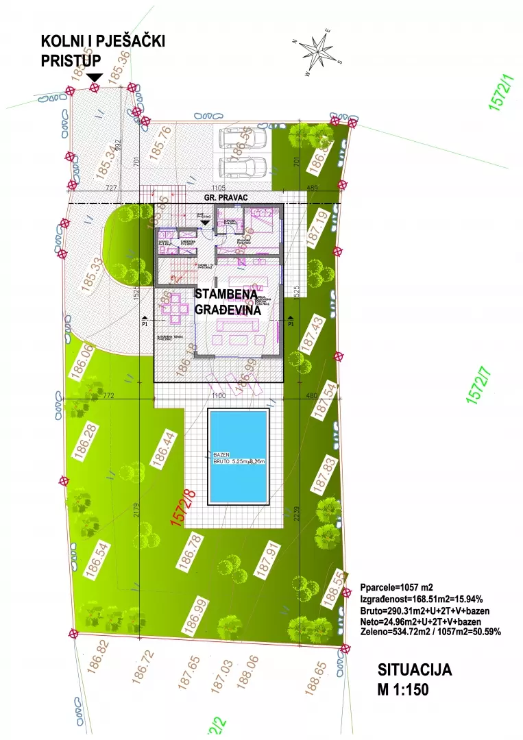 Land In Rakalj, Croatia (3.382 M²)