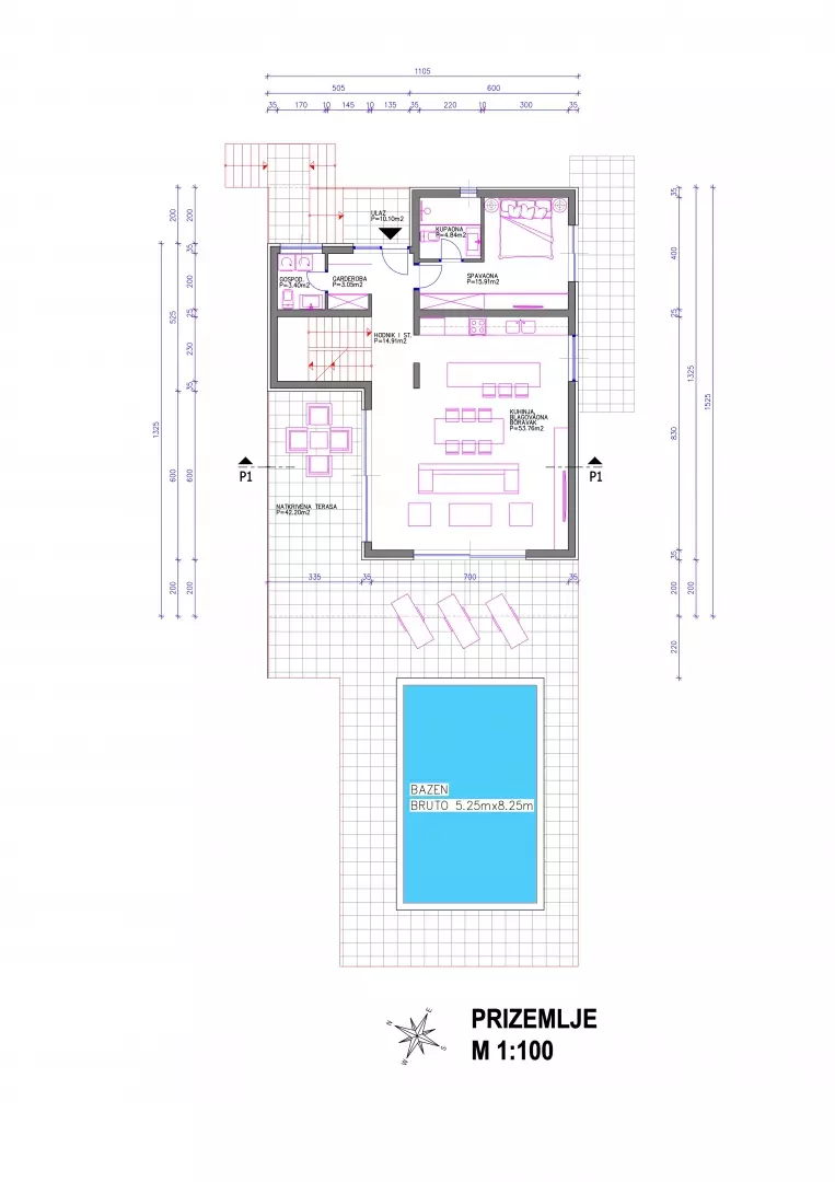 Land In Rakalj, Croatia (3.382 M²)
