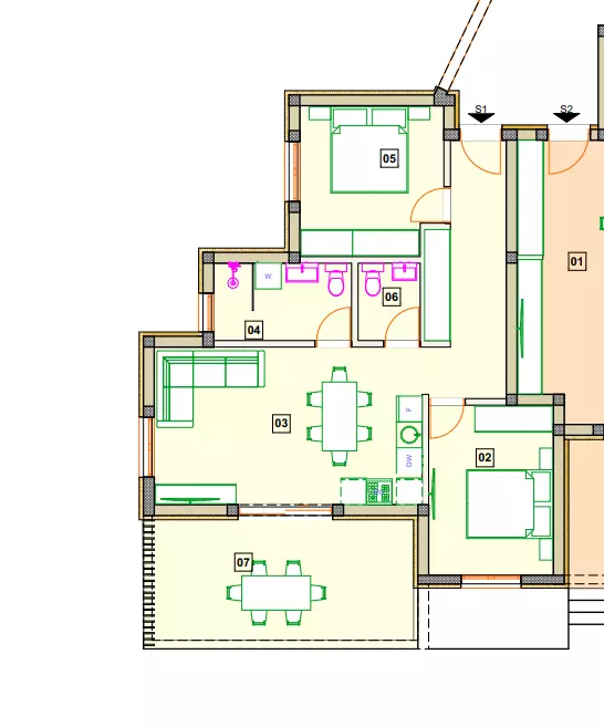 2-bedroom Apartment In Vodice, Croatia (8.091 M²)