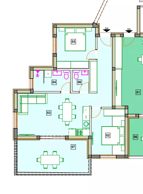 2-bedroom Apartment In Vodice, Croatia (7.521 M²)