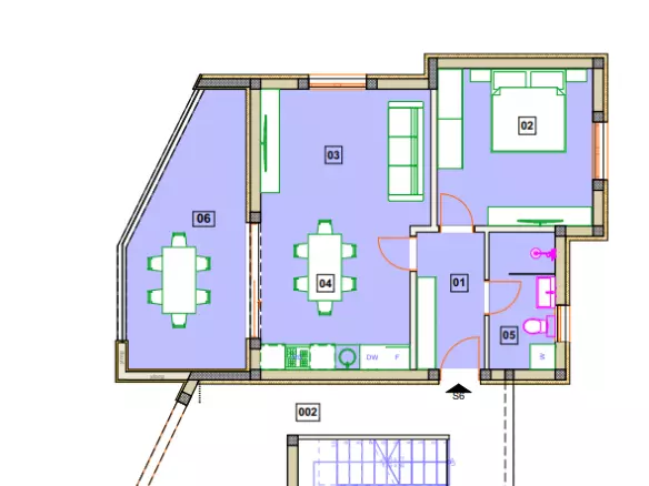 1-bedroom Apartment In Vodice, Croatia (6.156 M²)