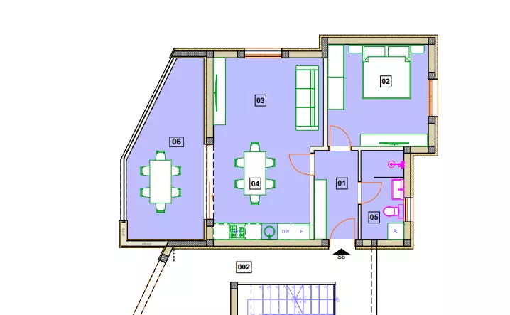 1-bedroom Apartment In Vodice, Croatia (6.156 M²)
