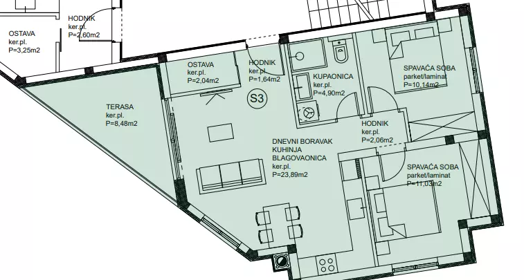 2-bedroom Apartment In Peroj, Croatia (64,18 M²)