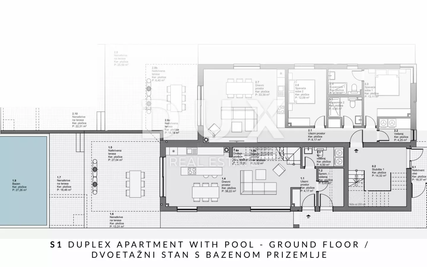 3-bedroom Apartment In Vodice, Croatia (109,68 M²)