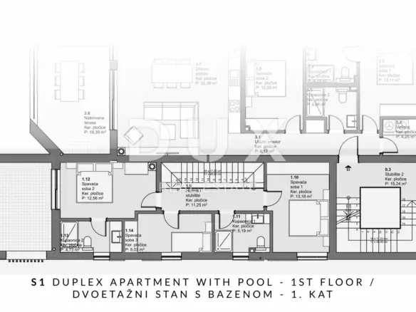 3-bedroom Apartment In Vodice, Croatia (109,68 M²)
