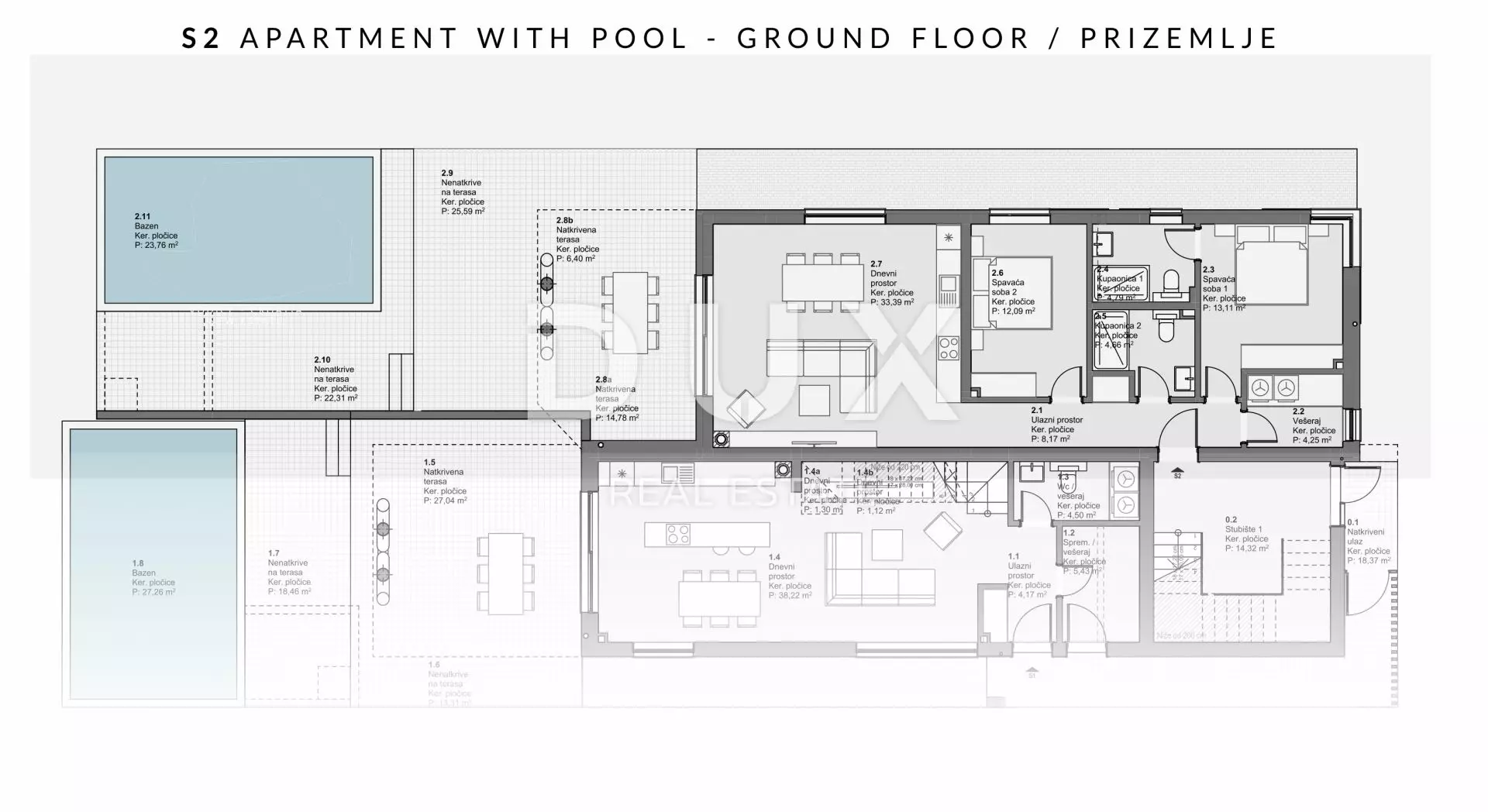 2-bedroom Apartment In Vodice, Croatia (80,46 M²)