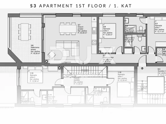 2-bedroom Apartment In Vodice, Croatia (80,46 M²)