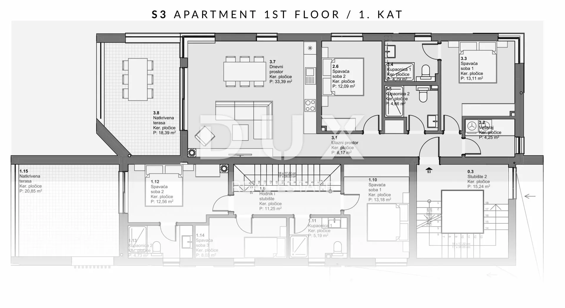 2-bedroom Apartment In Vodice, Croatia (80,46 M²)