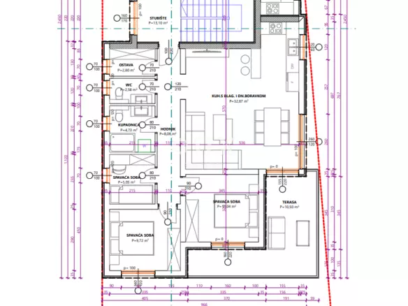 3-bedroom Apartment In Vodice, Croatia (84,89 M²)