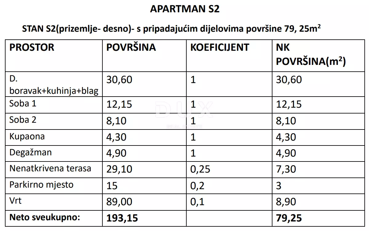 2-bedroom Apartment In Mulo, Croatia (79,25 M²)