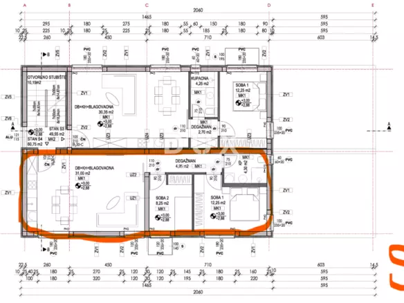2-bedroom Apartment In Mulo, Croatia (79,25 M²)