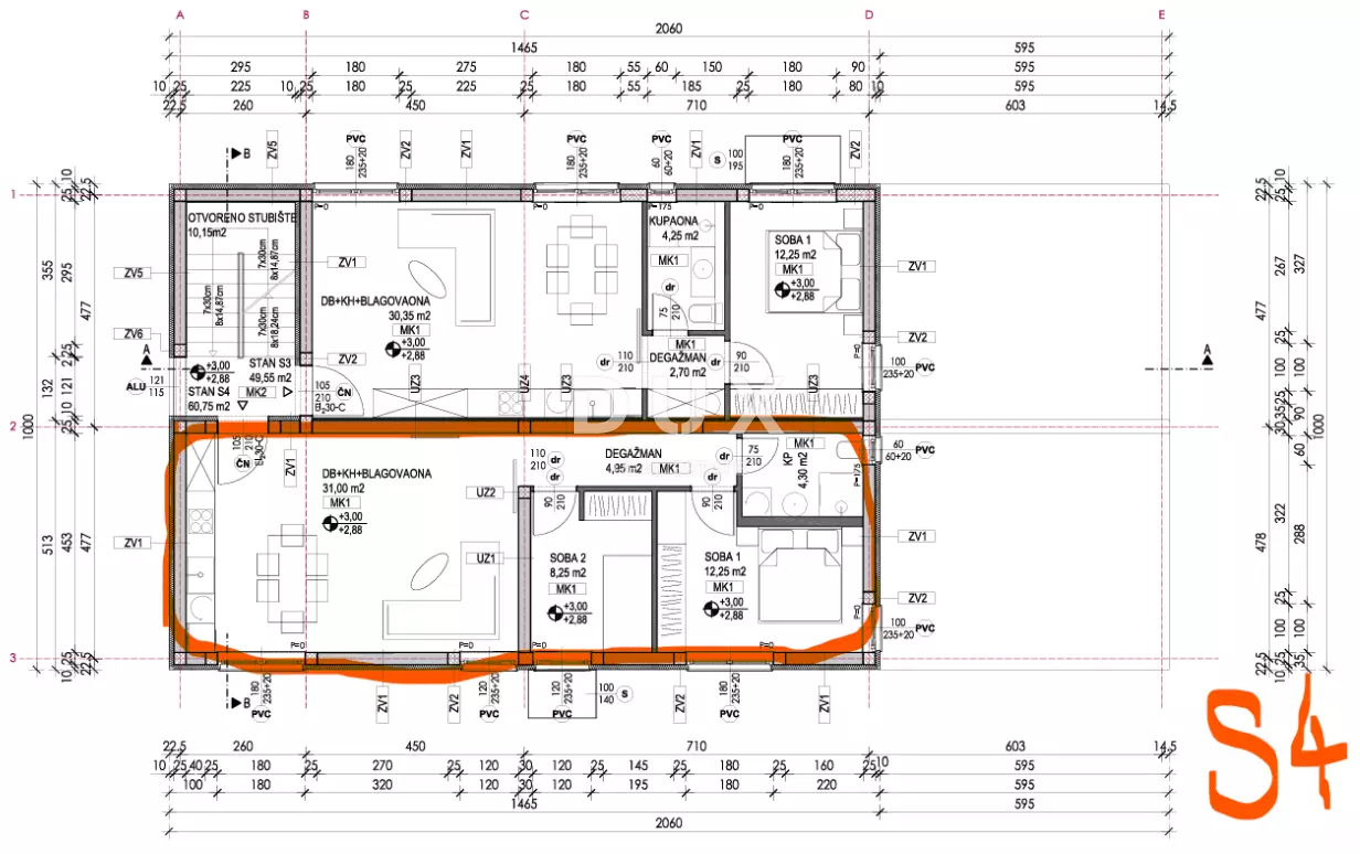 2-bedroom Apartment In Mulo, Croatia (79,25 M²)