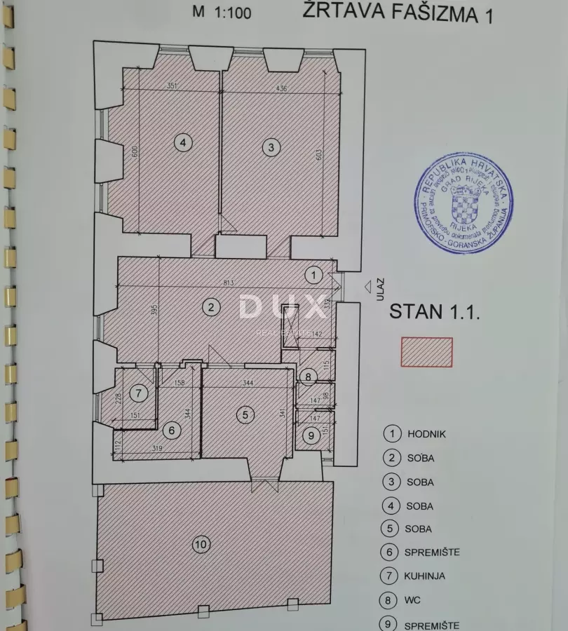 4-bedroom Apartment In Centar, Croatia (120,66 M²)