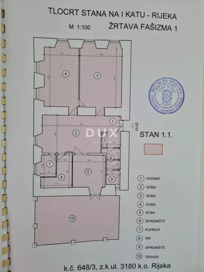 4-bedroom Apartment In Centar, Croatia (120,66 M²)