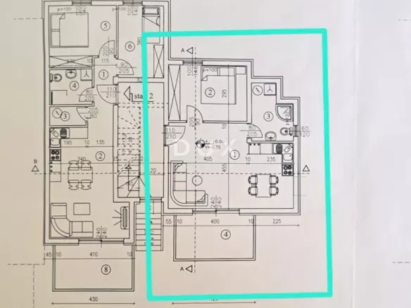 1-bedroom Apartment In Podmurvice, Croatia (51,82 M²)