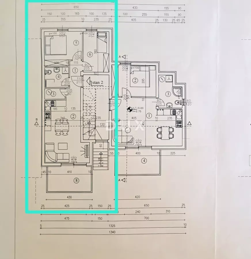 2-bedroom Apartment In Podmurvice, Croatia (58,54 M²)