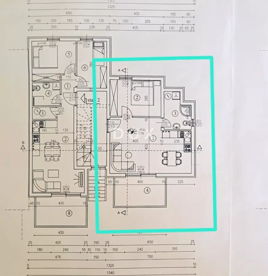1-bedroom Apartment In Podmurvice, Croatia (51,82 M²)