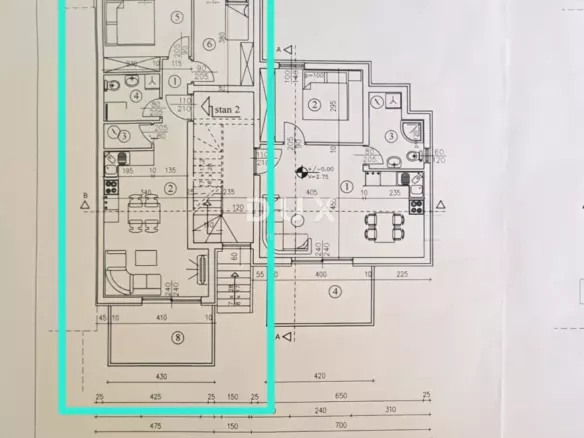 2-bedroom Apartment In Podmurvice, Croatia (58,54 M²)