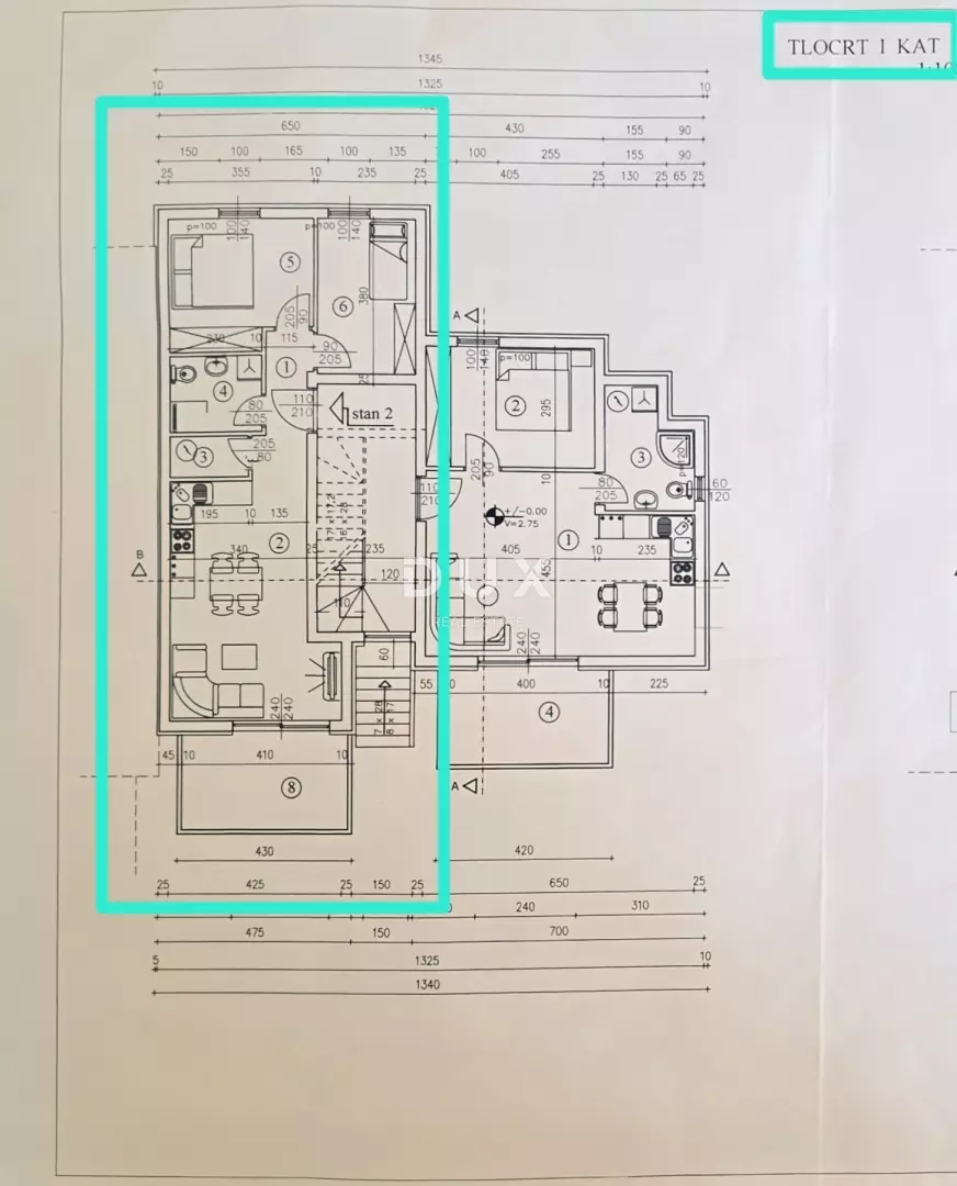 2-bedroom Apartment In Podmurvice, Croatia (58,54 M²)