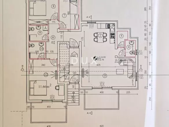3-bedroom Apartment In Podmurvice, Croatia (114,22 M²)