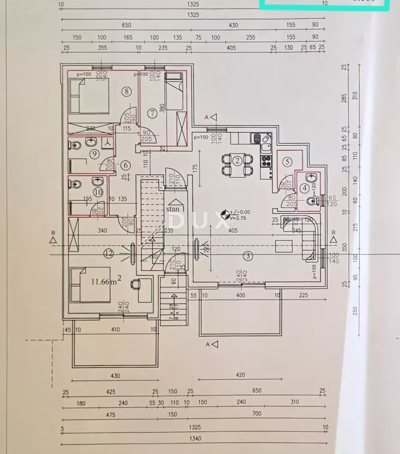 3-bedroom Apartment In Podmurvice, Croatia (114,22 M²)
