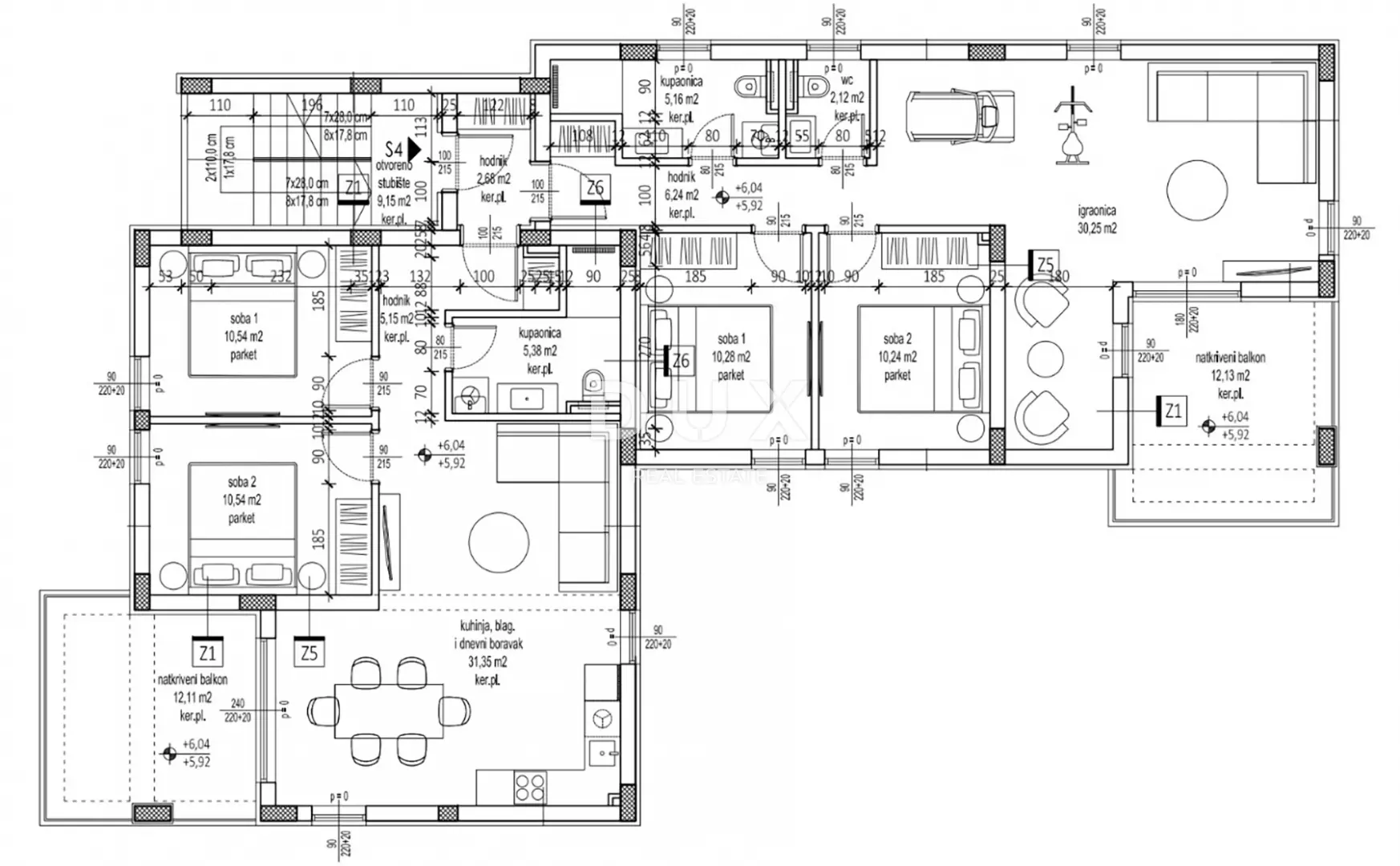 4-bedroom Apartment In Petrčane, Croatia (171,55 M²)