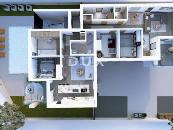 4-bedroom Apartment In Petrčane, Croatia (171,55 M²)