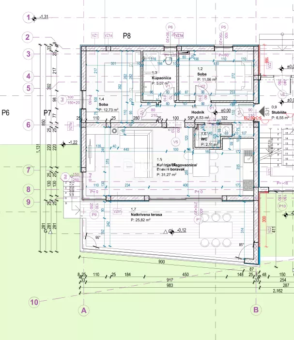 2-bedroom Apartment In Vodice, Croatia (94,59 M²)