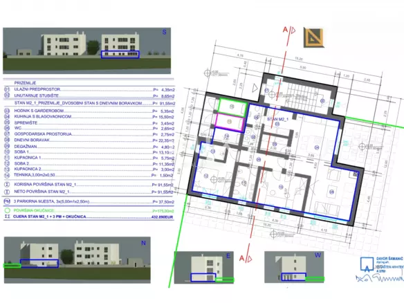 2-bedroom Apartment In Marčelji, Croatia (91,55 M²)