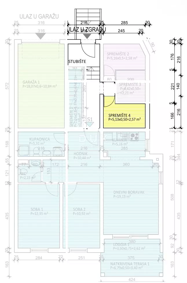 2-bedroom Apartment In Krk, Croatia (72,89 M²)