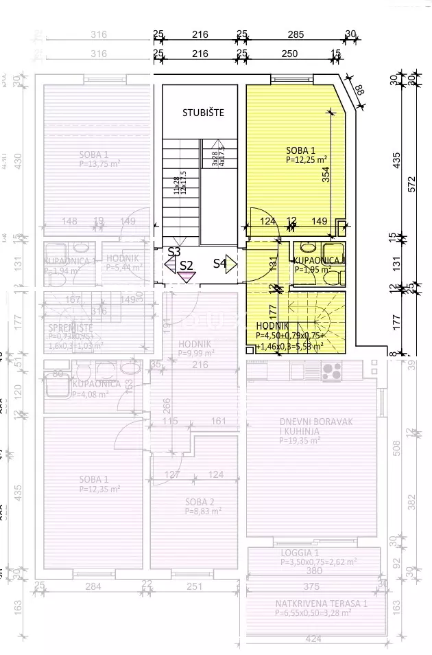 2-bedroom Apartment In Krk, Croatia (72,89 M²)