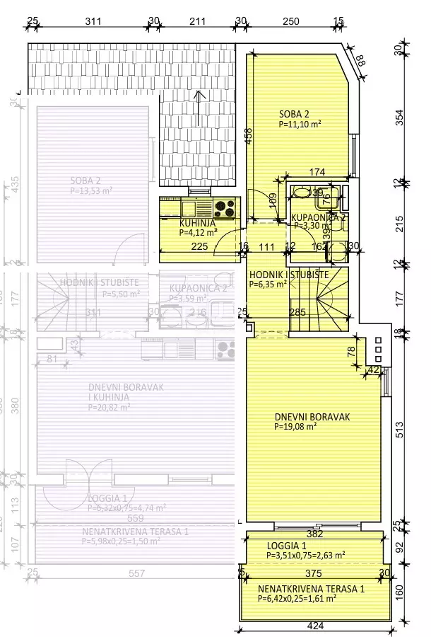 2-bedroom Apartment In Krk, Croatia (72,89 M²)
