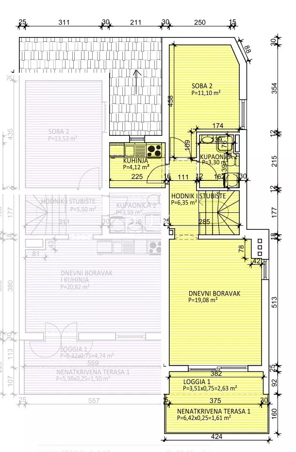 2-bedroom Apartment In Krk, Croatia (72,89 M²)