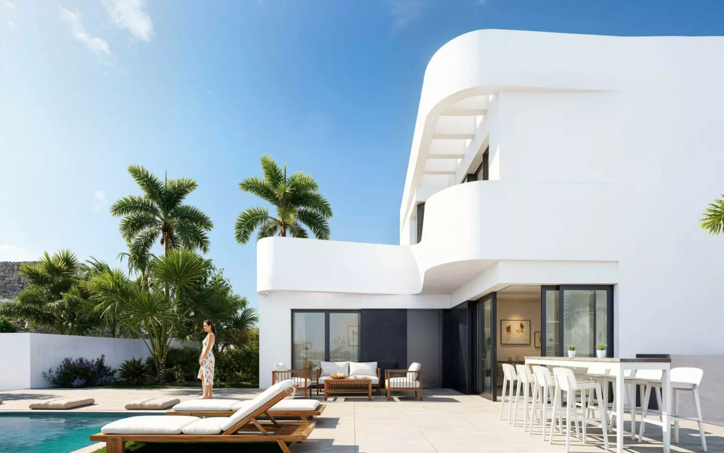 3-bedroom Villa In Algorfa, Spain (98 M²)