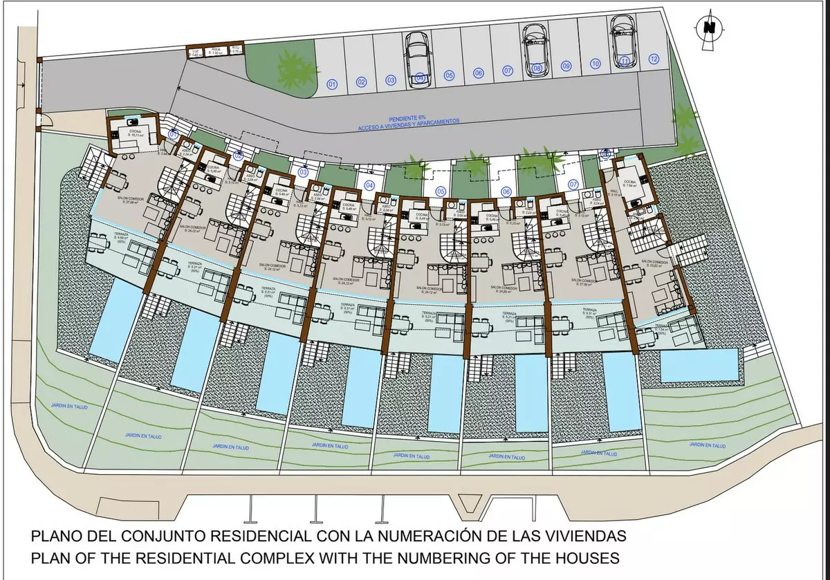3-bedroom Town House In Nerja, Spain (102 M²)