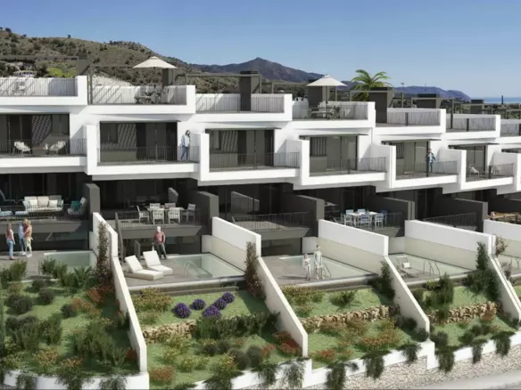3-bedroom Town House In Nerja, Spain (102 M²)