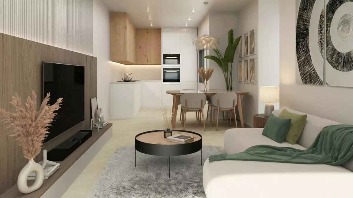 3-bedroom Villa In Murcia, Spain (82 M²)