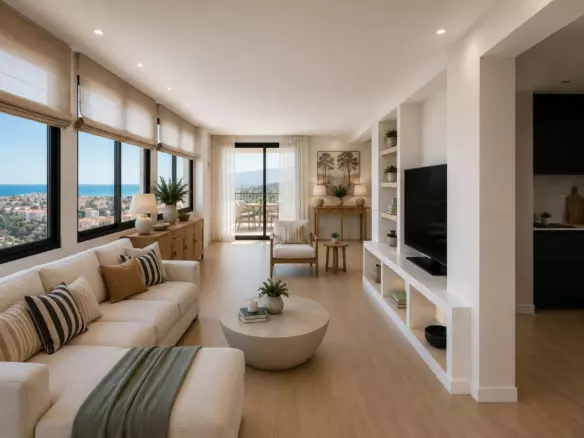 3-bedroom Apartment In Mijas, Spain (115 M²)