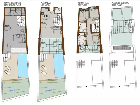 3-bedroom Town House In Nerja, Spain (102 M²)