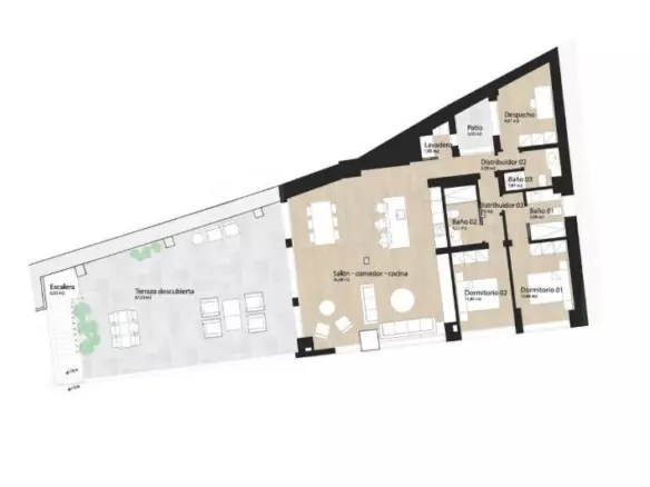 3-bedroom Apartment In Málaga, Spain (173 M²)