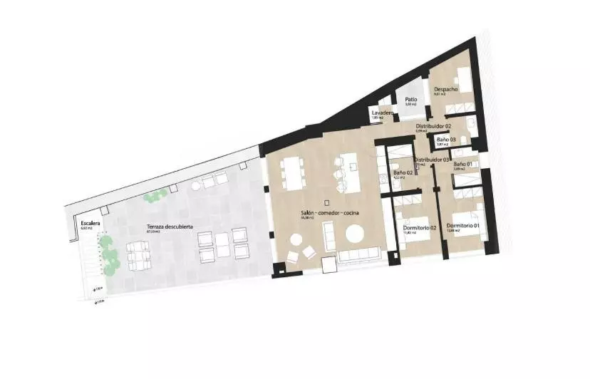 3-bedroom Apartment In Málaga, Spain (173 M²)