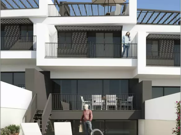 3-bedroom Town House In Nerja, Spain (102 M²)