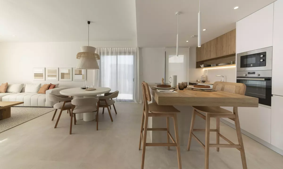 3-bedroom Villa In Murcia, Spain (106 M²)