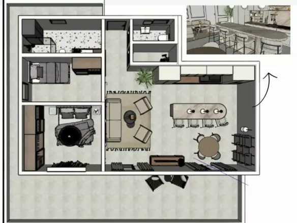 2-bedroom Apartment In Vidikovac, Croatia (101 M²)