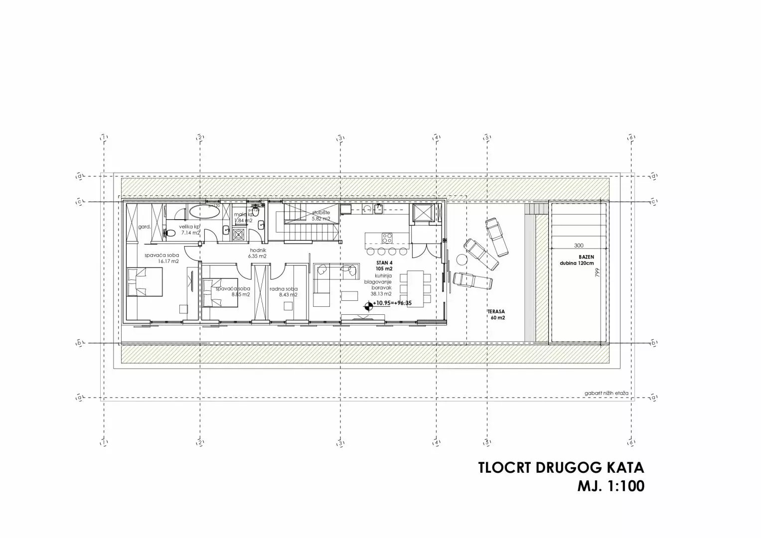 3-bedroom Apartment In Vidikovac, Croatia (169 M²)